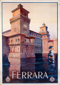 フェラーラの広告ポスター、1928